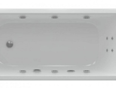 Акриловая Ванна «Aquatek» Альфа 170х70 слив слева (ALF170-0000047)