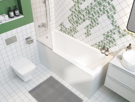 Акриловая Ванна «Santek» Санторини 150х70, Комплект (147303)