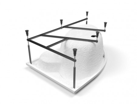 Акриловая Ванна «Cersanit» Kaliope 153х100 R (63442)