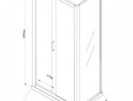 Душевой Уголок «Aquanet» Alfa NAA1131 120x80x210 (00168417)