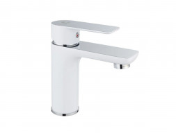 Смеситель «Aquanet» Arctic AF520-10СW для Раковины, Хром, Белый (00216775)