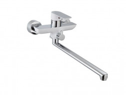 Смеситель «Aquanet» Arctic AF520-21СW Универсальный, Хром, Белый (00216778)