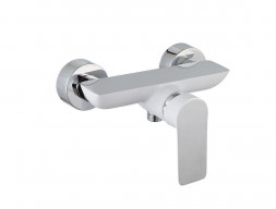 Смеситель «Aquanet» Arctic AF520-30СW для Душа, Хром, Белый (00216777)