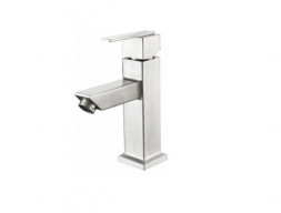 Смеситель «Aquanet» Steel V3 AF213-10S для Раковины, Сталь, Сатин (00242972)