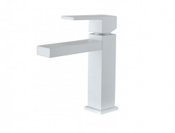 Смеситель «Aquanet» Blanco AF420-10W для Раковины, Белый Матовый (00261816)