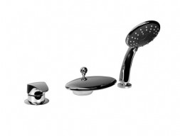 Смеситель на Борт Ванны «Bravat» Niagara на 3 отверстия 7F5140197CP-RUS (Bt-184377)