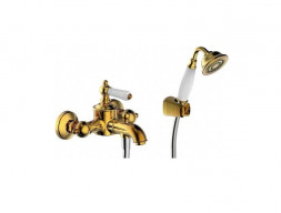 Смеситель «Bravat» Art для Ванны и Душа золото F675109G-B (Bt-188789)