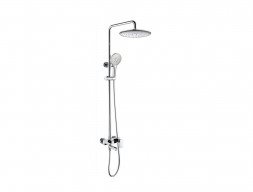 Душевая Стойка «Bravat» Riffle F6336370CP-A-RUS, с Изливом (Bt-209531)