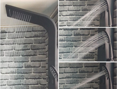 Душевая Панель «Aquanet» Galaxy Black AP40-04 (00237439)