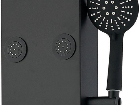 Душевая Панель «Aquanet» Galaxy Black AP40-05, с Изливом (00237440)