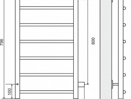 Полотенцесушитель Водяной «Terminus» Классик БП П7 (4670030726261)