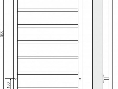 Полотенцесушитель Водяной «Terminus» Контур П8 (4620768886768)