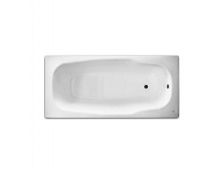 Стальная Ванна «BLB» Atlantica 180х80 см, Прямоугольная (B80Aб/руч)