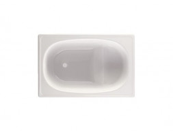 Стальная Ванна «BLB» Europa 105х70 см, Прямоугольная (B05E)