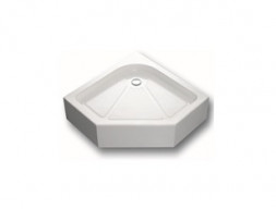 Душевой Поддон «Azario» 100х100х15 см, Низкий, Форма Многоугольная, Акрил (P310R/L)