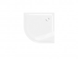 Душевой Поддон «BLB» 90х90х6,5 см, Низкий, Форма Четверть Круга, Сталь (С96С)