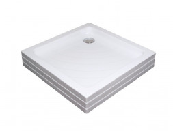 Душевой Поддон «Ravak» 80х80х18,5 см Angela, Средний, Форма Квадратная, Абс-Пластик (A004401120)