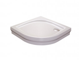 Душевой Поддон «Ravak» 100х100х17,5 см Elipso, Низкий, Форма Четверть Круга, Акрил (A22AA01210)