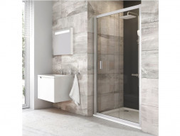 Душевая Дверь «Ravak» Blix BLDP2-120, Блестящая + Транспарент (0PVG0C00Z1)