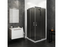 Душевая Дверь «Ravak» Blix BLRV2K-90, Блестящая + Транспарент, Часть 1/2 (1XV70C00Z1)