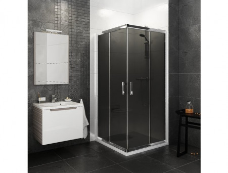 Душевая Дверь «Ravak» Blix BLRV2K-90, Блестящая + Транспарент, Часть 1/2 (1XV70C00Z1)