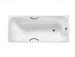 Чугунная Ванна «Wotte» Start 170х75, c Отверстиями для Ручек, Пристенная (БП-э0001105)