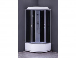 Душевая Кабина «Loranto» Sunway 100х100х215 см, Глубокий Поддон (CS6610G100100215)