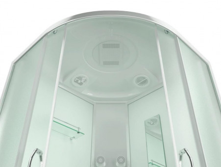 Душевая Кабина «Erlit» 90x90x215 Матовое Стекло (ER3509PF-C3-RUS)