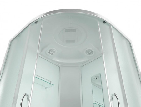 Душевая Кабина «Erlit» 80x80x215 Матовое Стекло (ER3508P-C3-RUS)