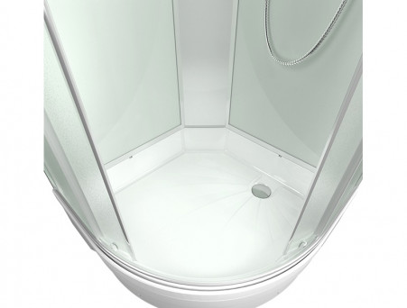 Душевая Кабина «Erlit» 100x100x226 Матовое Стекло (ER351026-C3-RUS)