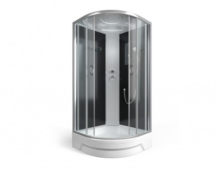 Душевая Кабина «Erlit» 100x100x226 Тонированное Стекло (ER351026-C4-RUS)