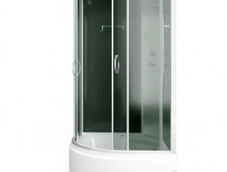 Душевая Кабина «Erlit» 80x80x215 Тонированное Стекло (ER3508TP-C4-RUS)