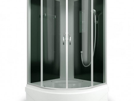 Душевая Кабина «Erlit» 80x80x215 Тонированное Стекло (ER3508TP-C4-RUS)