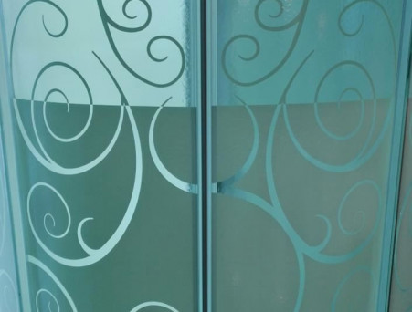 Душевая Кабина «Triton» Стандарт Узоры 100x100x228 В, со Смесителем ДН4 (Щ0000030295)