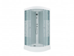 Душевая Кабина «Triton» Стандарт Узоры 100x100x228 А, со Смесителем ДН4 (Щ0000030291)