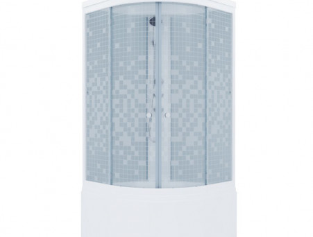 Душевая Кабина «Triton» Стандарт Мозаика 90x90x216 Б, со Смесителем ДН4 (Щ0000027241)