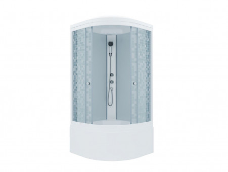 Душевая Кабина «Triton» Стандарт Мозаика 90x90x216 Б, со Смесителем ДН4 (Щ0000027241)