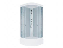 Душевая Кабина «Triton» Стандарт Полосы 100x100x228 В, со Смесителем ДН4 (Щ0000030294)