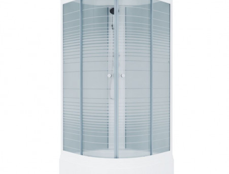 Душевая Кабина «Triton» Стандарт Полосы 100x100x228 В, со Смесителем ДН4 (Щ0000030294)