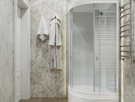 Душевая Кабина «Triton» Стандарт Полосы 100x100x228 В, со Смесителем ДН4 (Щ0000030294)