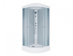 Душевая Кабина «Triton» Стандарт Полосы 90x90x215 А, со Смесителем ДН4 (Щ0000027238)
