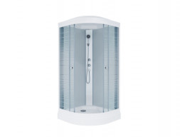 Душевая Кабина «Triton» Стандарт Полосы 100x100x228 А, со Смесителем ДН4 (Щ0000030290)