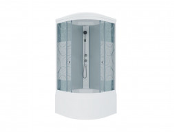 Душевая Кабина «Triton» Стандарт Узоры 90x90x216 Б, со Смесителем ДН4 (Щ0000027243)
