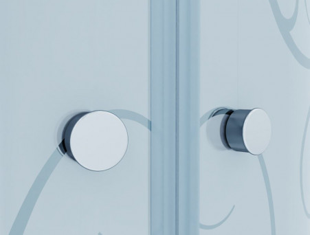 Душевая Кабина «Triton» Стандарт Узоры 90x90x216 Б, со Смесителем ДН4 (Щ0000027243)