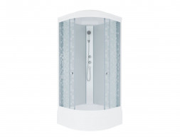 Душевая Кабина «Triton» Стандарт Мозаика 100x100x228 В, со Смесителем ДН4 (Щ0000030293)
