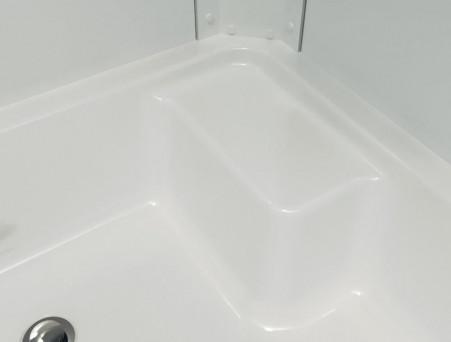 Душевая Кабина «Triton» Коралл Мозаика 120x80x231,5 В R, со Смесителем ДН4 (Щ0000038533)