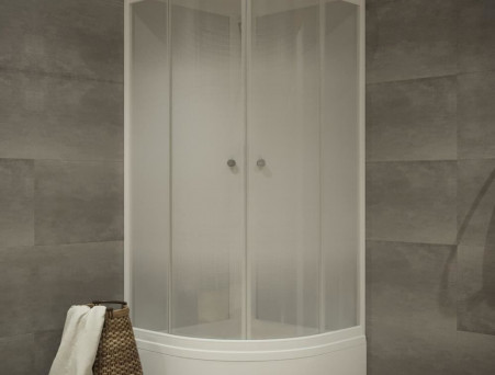 Душевая Кабина «Triton» Стандарт Лайт Градиент 100x100x228 В, со Смесителем ДН4 (Щ0000039806)