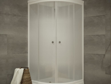 Душевая Кабина «Triton» Стандарт Лайт Градиент 90x90x215 А, со Смесителем ДН4 (Щ0000039799)