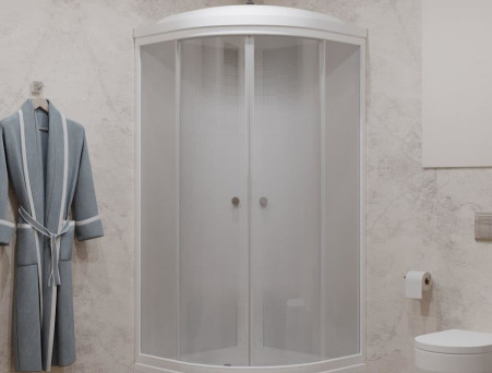 Душевая Кабина «Triton» Стандарт Лайт Градиент 90x90x215 А, со Смесителем ДН4 (Щ0000039799)