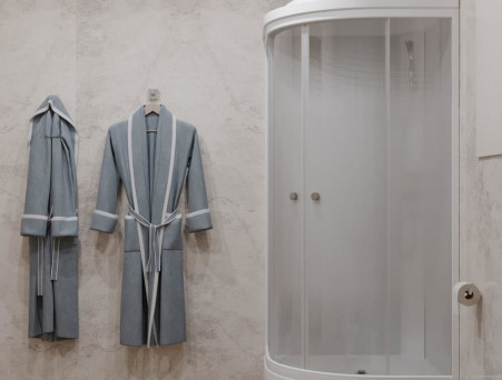 Душевая Кабина «Triton» Стандарт Лайт Градиент 90x90x215 А, со Смесителем ДН4 (Щ0000039799)